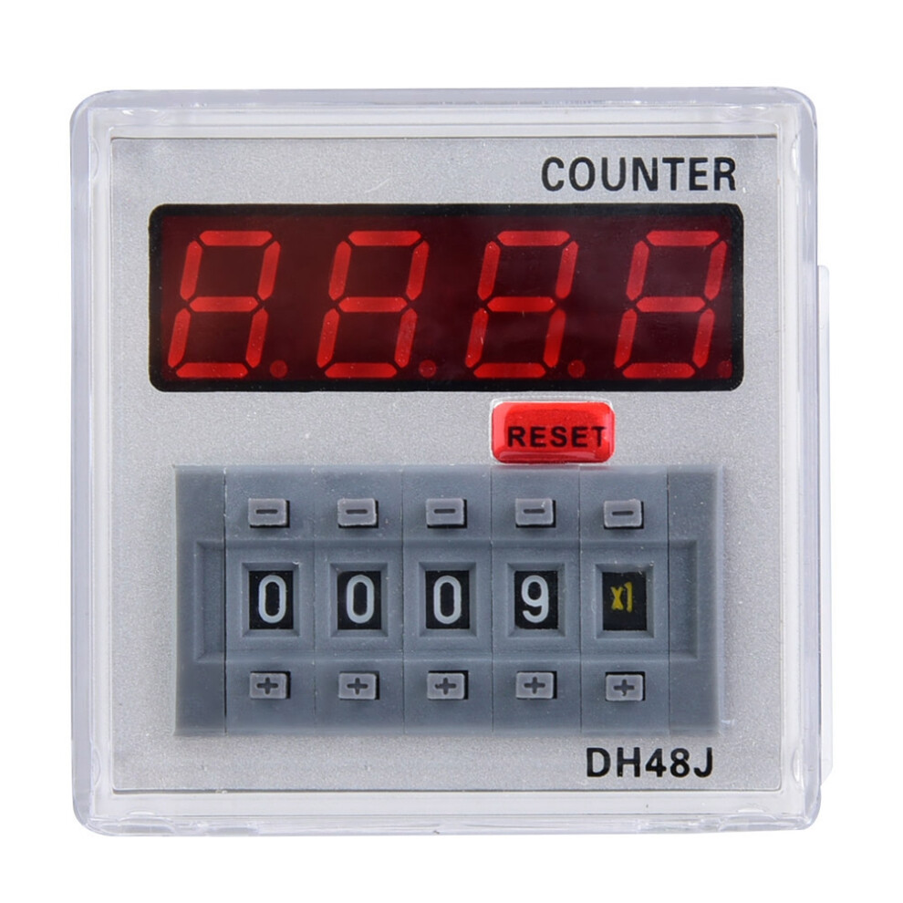 DH48J-A Digital Counter Delay Time Relay LED