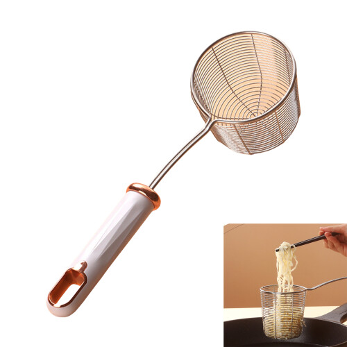 Stainless Steel Skimmer for Efficient-White Deepen the style 2