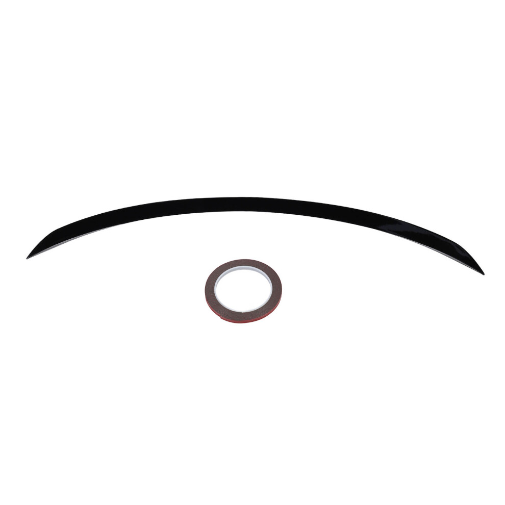 Rear Trunk Spoiler Sporty Appearance Scratch Black 8320539266213
