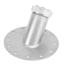 45 Degree Fuel Cell Filler Neck with 12 Bolt Steel