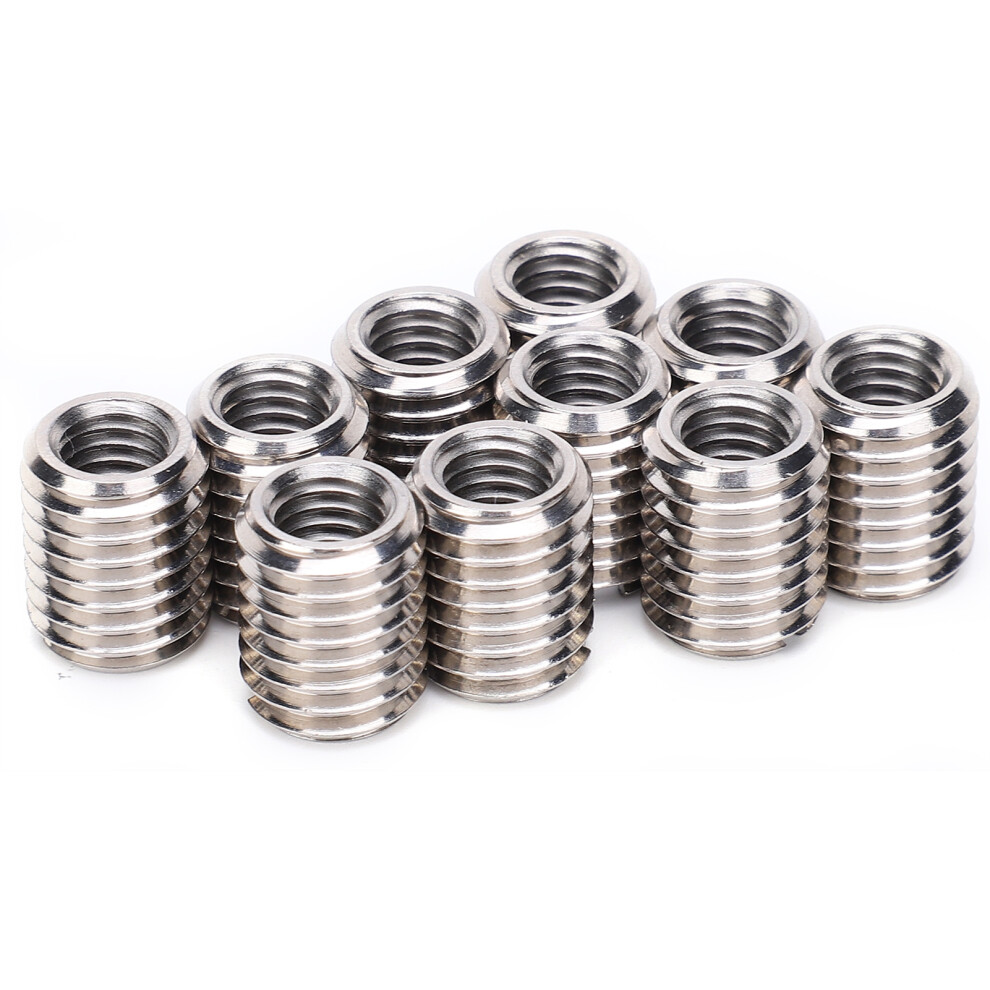 10Pcs Reducer Nut Thread Conversion Stainless
