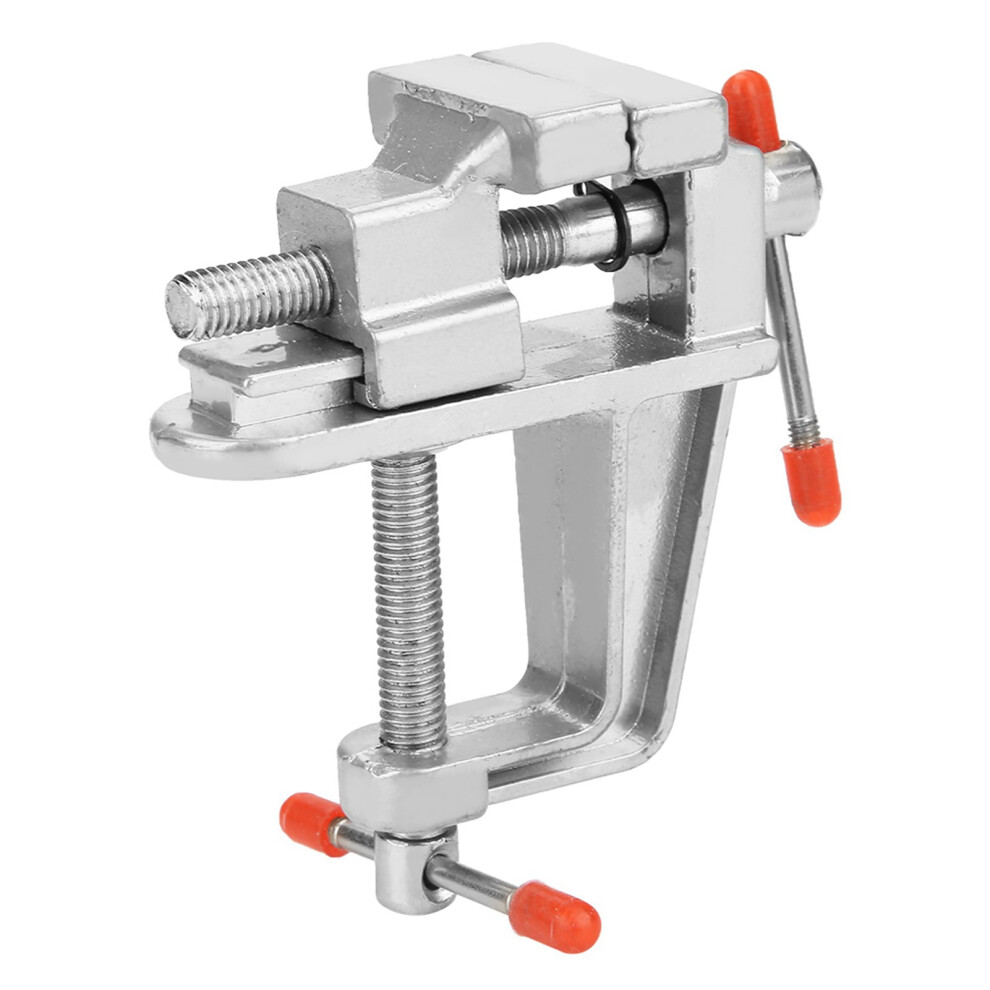 Mini Flat Pliers Vise Clamp Table Aluminum Alloy