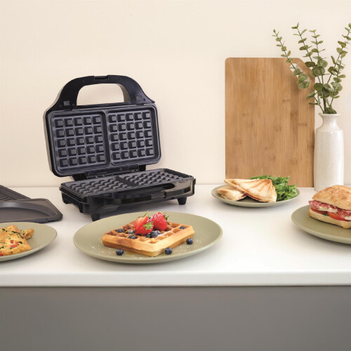 Hamilton Beach Hamilton Beach, Sandwich Toaster, 4 in 1 Deep Fill, HBSLS2002 1