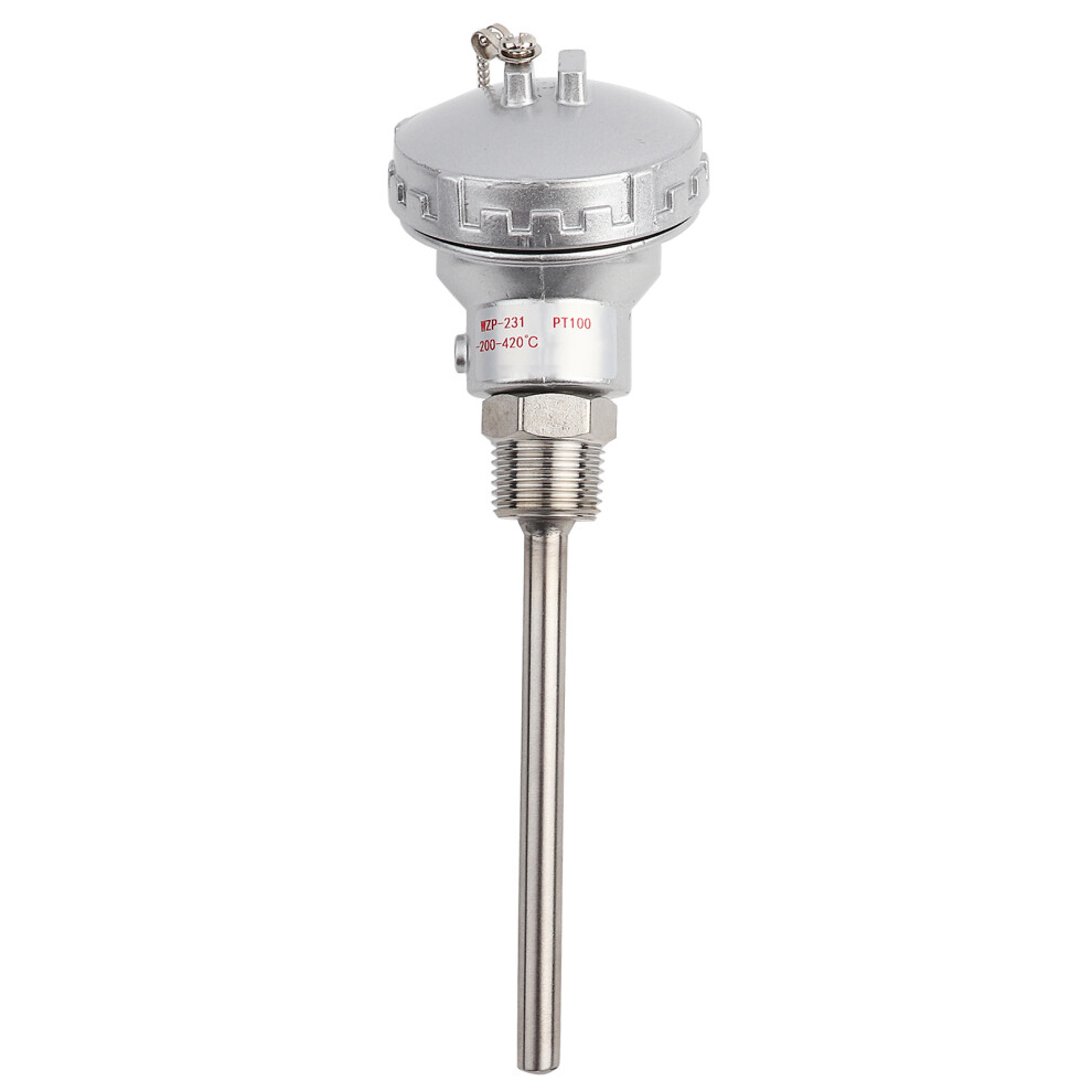 RTD PT100 Temperature Sensor Probe 1/2" NPT Thread