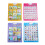 4Pcs Chinese Learning Poster Set PVC Interactive Educational for Kids 2