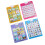 4Pcs Chinese Learning Poster Set PVC Interactive Educational for Kids 7