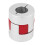 1pc Aluminum Alloy Plum Shaft Coupling Coupler 2