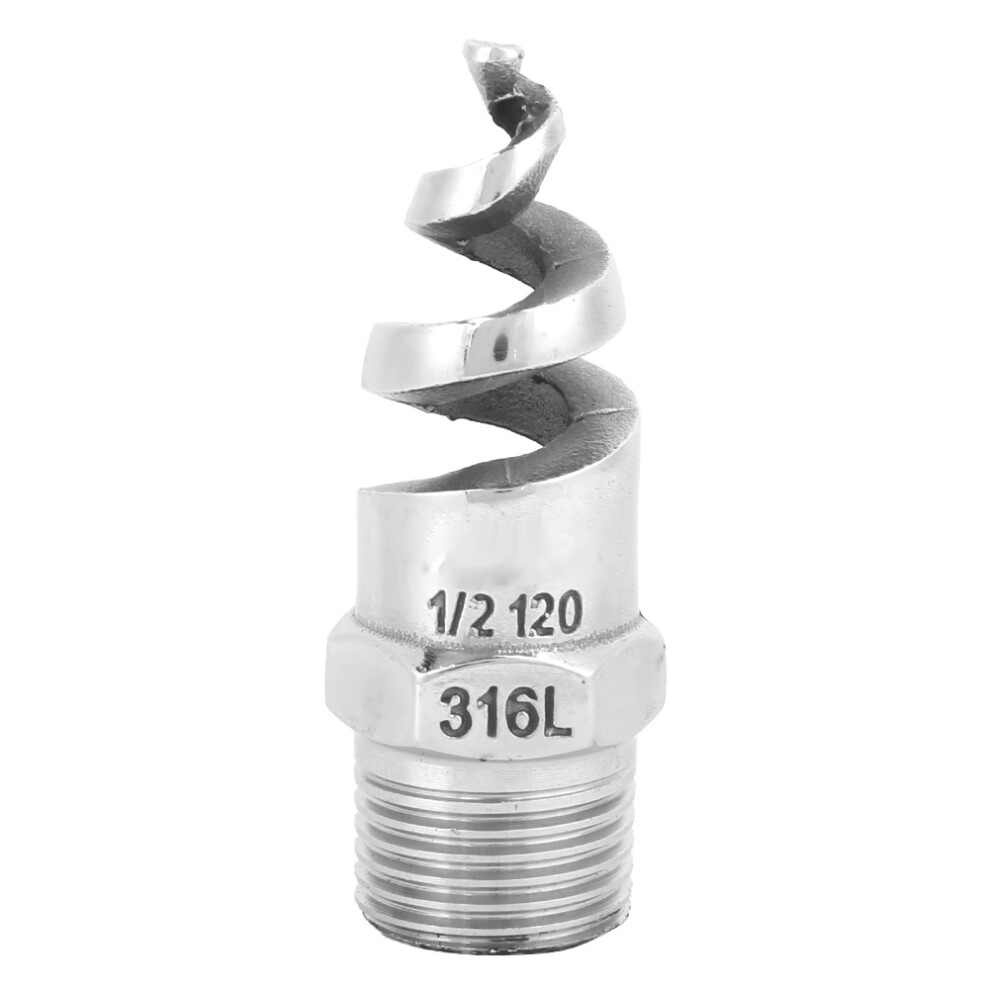 Spiral Nozzle SPJT 316L Stainless Steel Male
