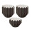 Disposable Cupcake Cake Molds Muffins Box Paper Holders-Black 1