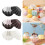 Disposable Cupcake Cake Molds Muffins Box Paper Holders-Black 5