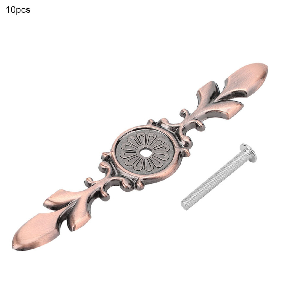 10Pcs Zinc Alloy Cabinet Handle Back Plate Retro 8320539268965
