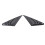2Pcs Rear Side Window Louver Cover Left Right 9