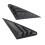 2Pcs Rear Side Window Louver Cover Left Right 7