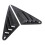2Pcs Rear Side Window Louver Cover Left Right 13