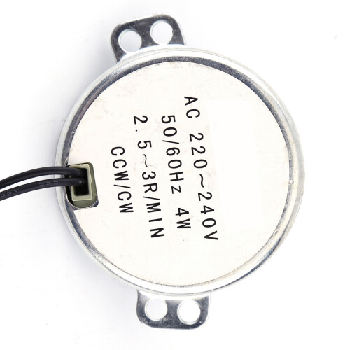 1pc 220-240V AC Synchronous Motor Geared Motor 4W 1