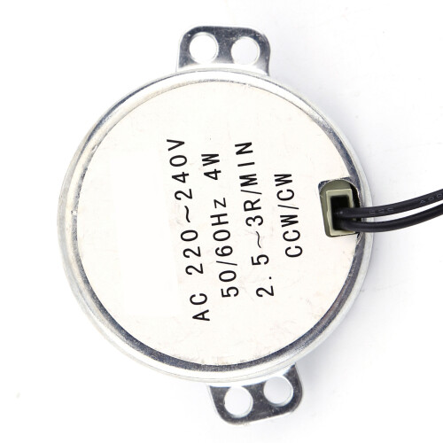 1pc 220-240V AC Synchronous Motor Geared Motor 4W 2