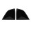 2Pcs Rear Side Window Louver Cover Fade Proof 1