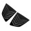 2Pcs Rear Side Window Louver Cover Fade Proof 4
