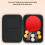 Ping Pong Paddles Hard Case Waterproof Table 10