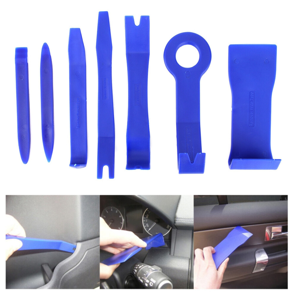 Car Interior Trim Pry Tools Kit 7Pcs For Radio And Panel Repair In Australia Blue 3361349422616