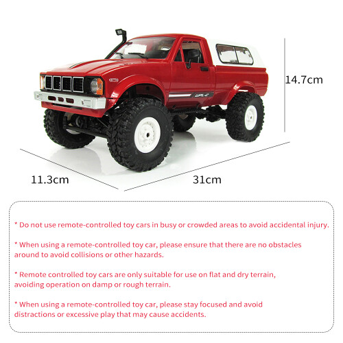 WPL Remote Control Truck Remote Control Military