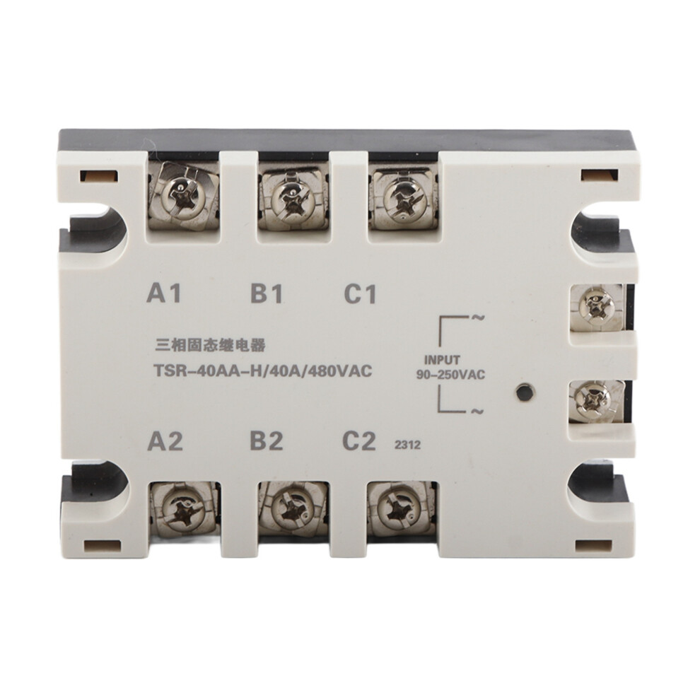 3 Phase 40A AC AC Solid State Relay SSR Input