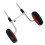Canoe Carrier Dolly Adjustable Foldable 10in Tires 7