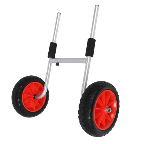 Canoe Carrier Dolly Adjustable Foldable 10in Tires 1