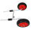 Canoe Carrier Dolly Adjustable Foldable 10in Tires 14