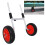 Canoe Carrier Dolly Adjustable Foldable 10in Tires 11