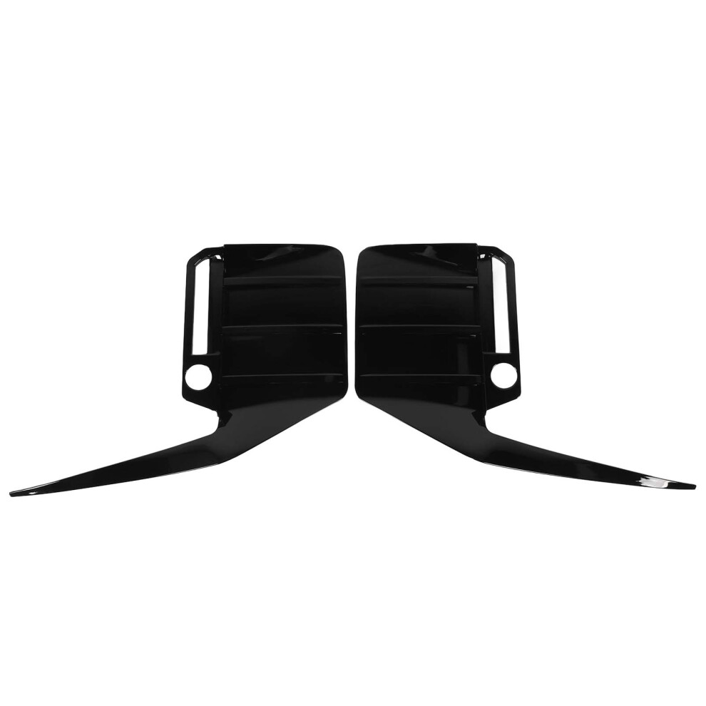 2Pcs Rear Bumper Side Spoiler Left Right Sporty Black 8320539271590