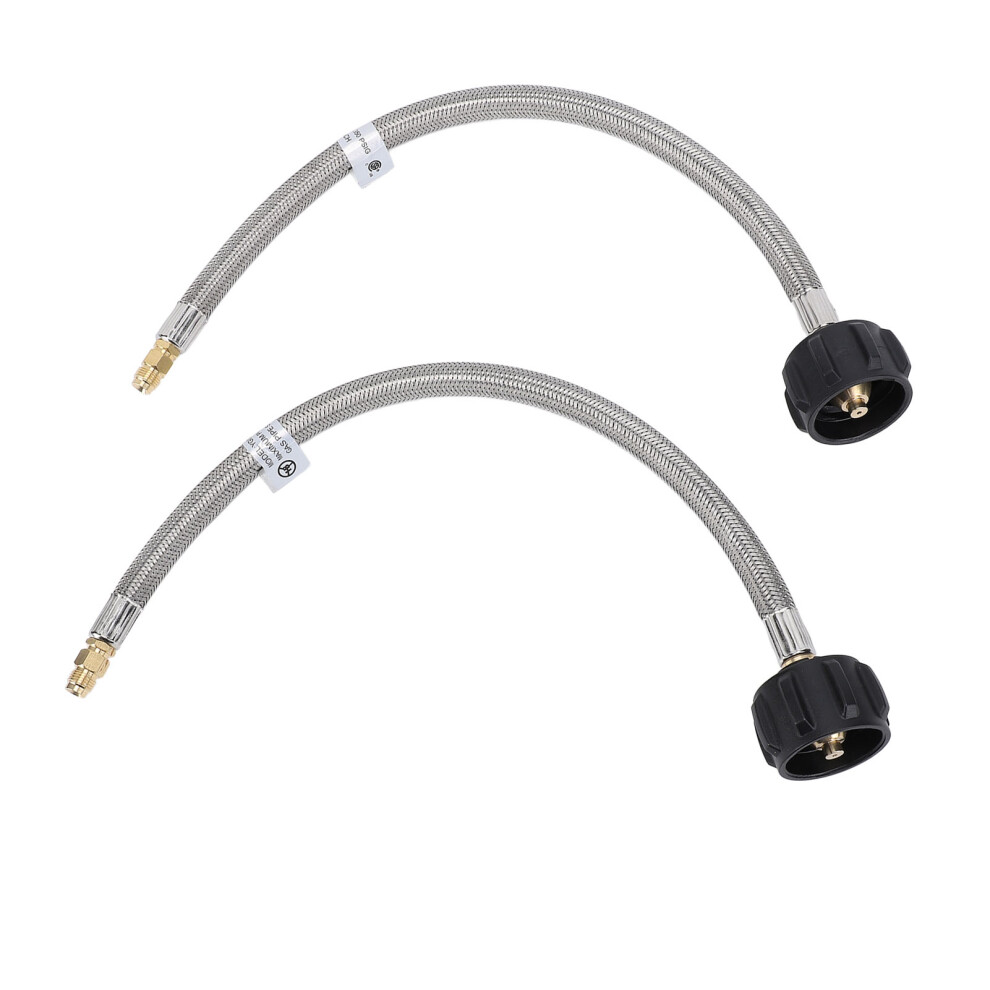 2Pcs Rv Pigtail Hose Connector 15Inch 1/4In Npt 8320539271569