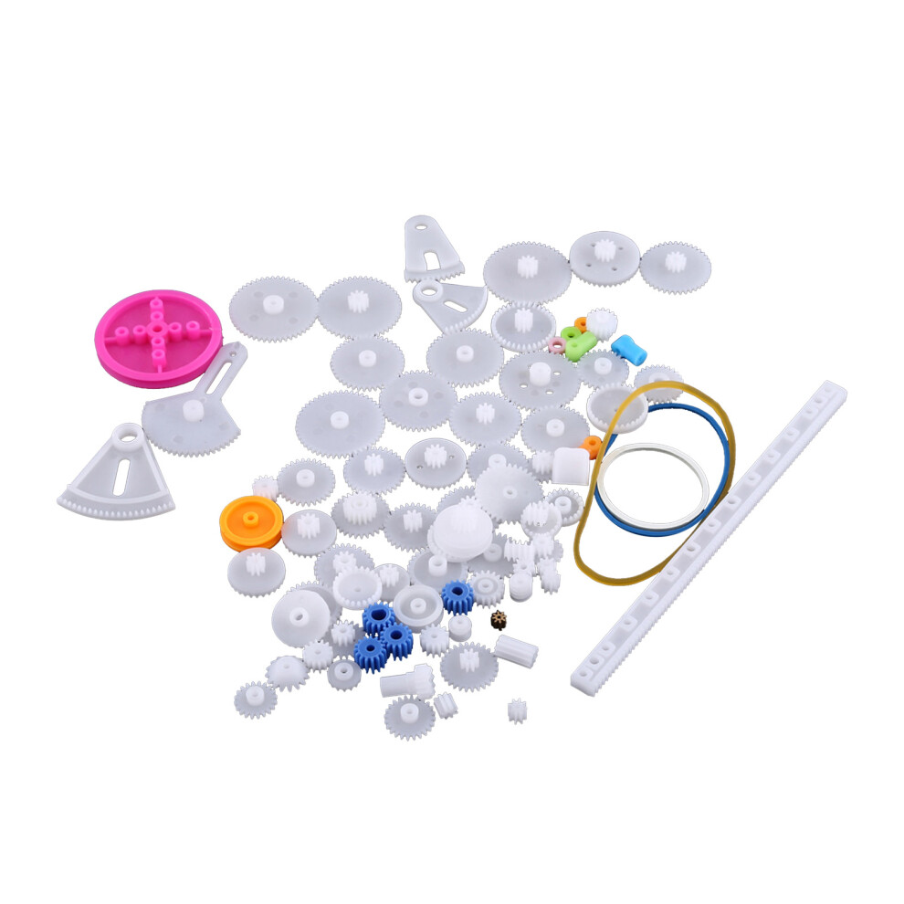Plastic Gears Pulley Belt Worm Kits Crown Gear Set
