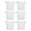 10pcs Dessert Cups with Lids High Temperature 6
