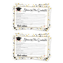 6Pcs Graduation Advice Card 6x4Inch Advice to the-Style 2