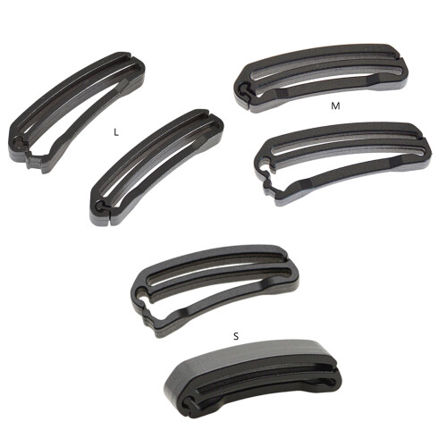 Buckle for Strap 3 Size Adjust Keeper Buckle Diving Webbing-S 1