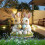 Garden Stake Outdoor Decoration Easter Eggs Rabbit and-OH829 6