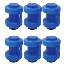 6Pcs Trampoline Rod Cover Protective Trampoline Tube-Style A