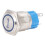 16mm blauer LED-Reset-Taster-Schalter 5 Pol, 3-6V DC 6