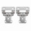 2Pcs Self Closing Cabinet Hinge 1/2in Enhanced 5
