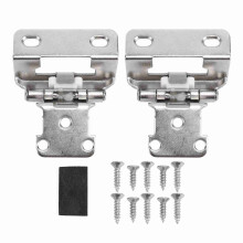 2Pcs Self Closing Cabinet Hinge 1/2in Enhanced