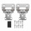 2Pcs Self Closing Cabinet Hinge 1/2in Enhanced 1