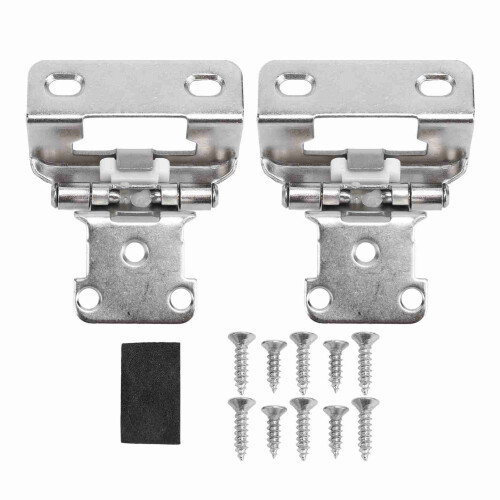 2Pcs Self Closing Cabinet Hinge 1/2in Enhanced