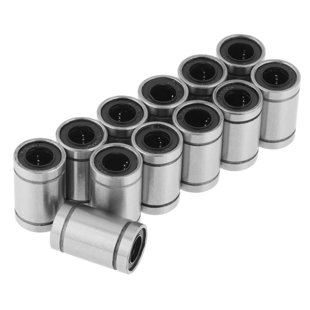 12pcs LM8UU 8mm Linear Motion Ball Bearing Bushing