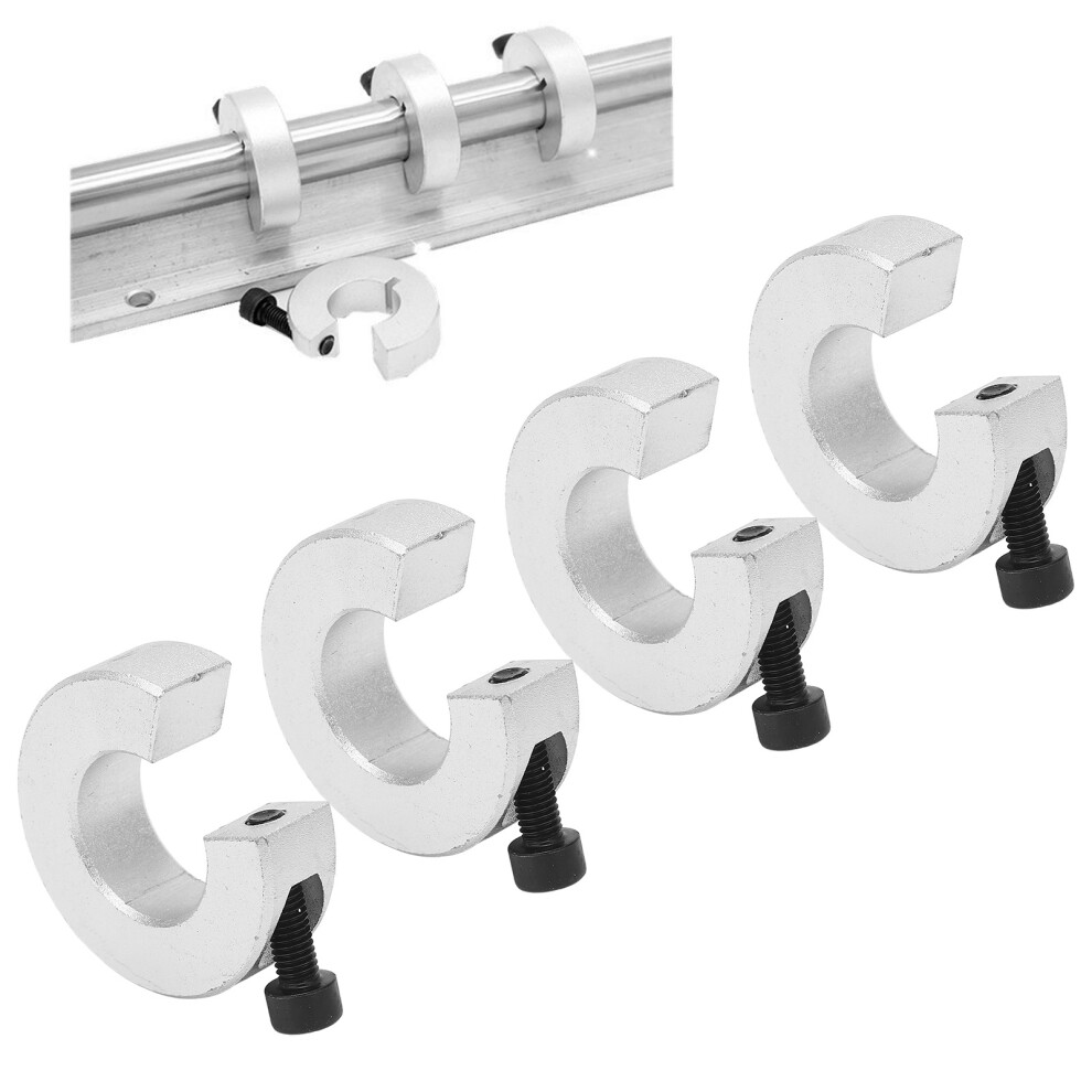 4Pcs 20Mm Bore Shaft Collars 40Mm Od With M4 Screws For Linear Rails 9481349429508