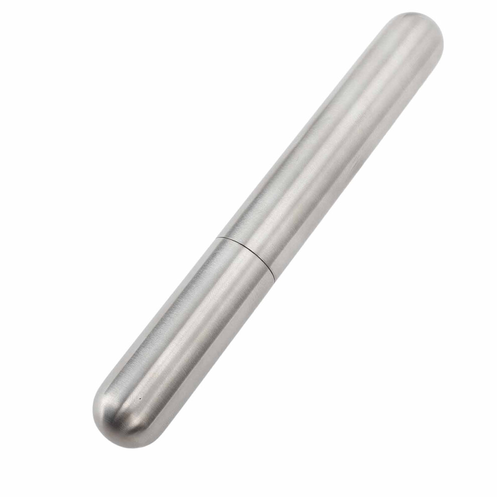 Stainless Steel Travel Cigar Tube - Moisture-Retaining Design