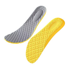 1 paire grise 35 semelles intérieures en latex ultra-douces et respirantes