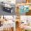 Cotton Linen Bedside Storage Pocket Hanging Organizer for-C 3