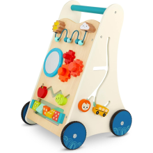 Wooden Activity Walker motor skills push and pull Walk n Learn from B. Toys