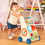 Wooden Activity Walker motor skills push and pull Walk n Learn from B. Toys 4